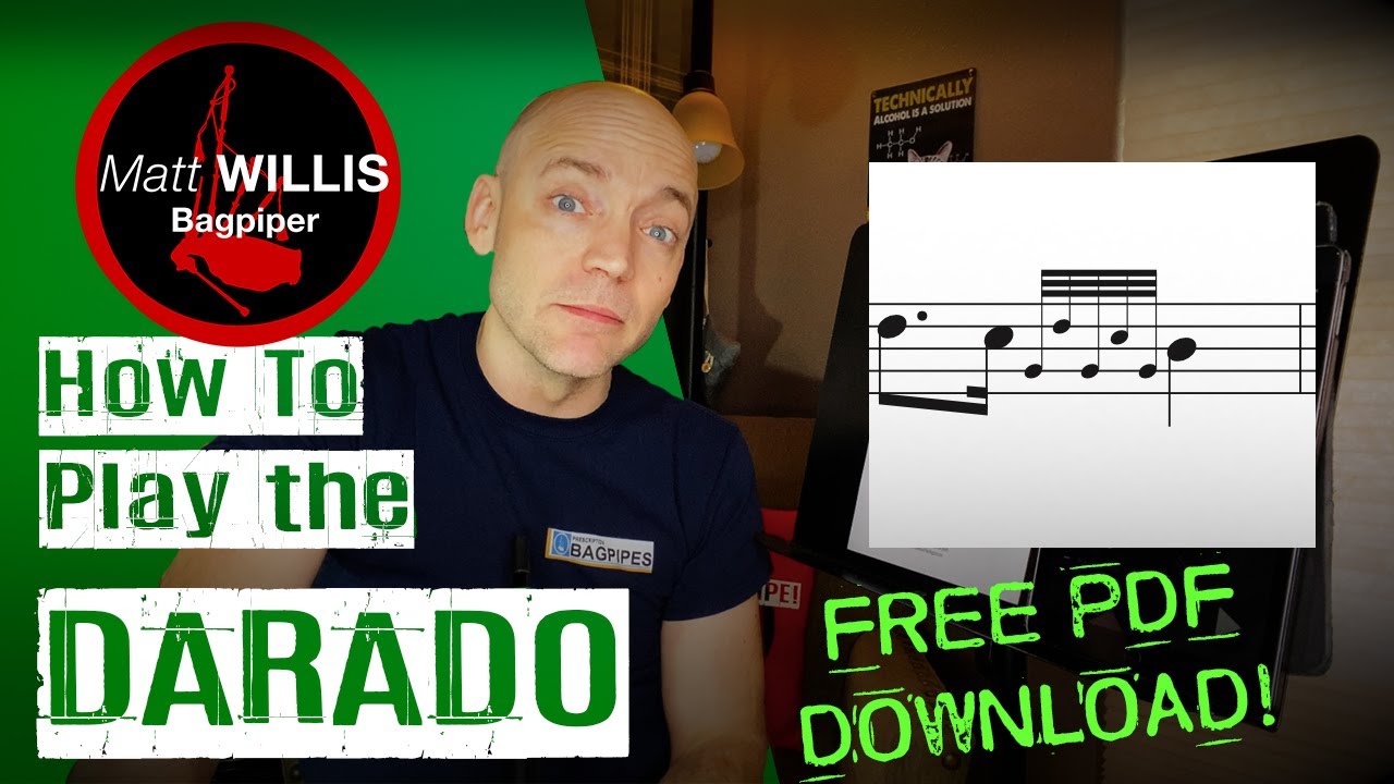 Как играть на дарадо (4K) | Техника игры на горной волынке