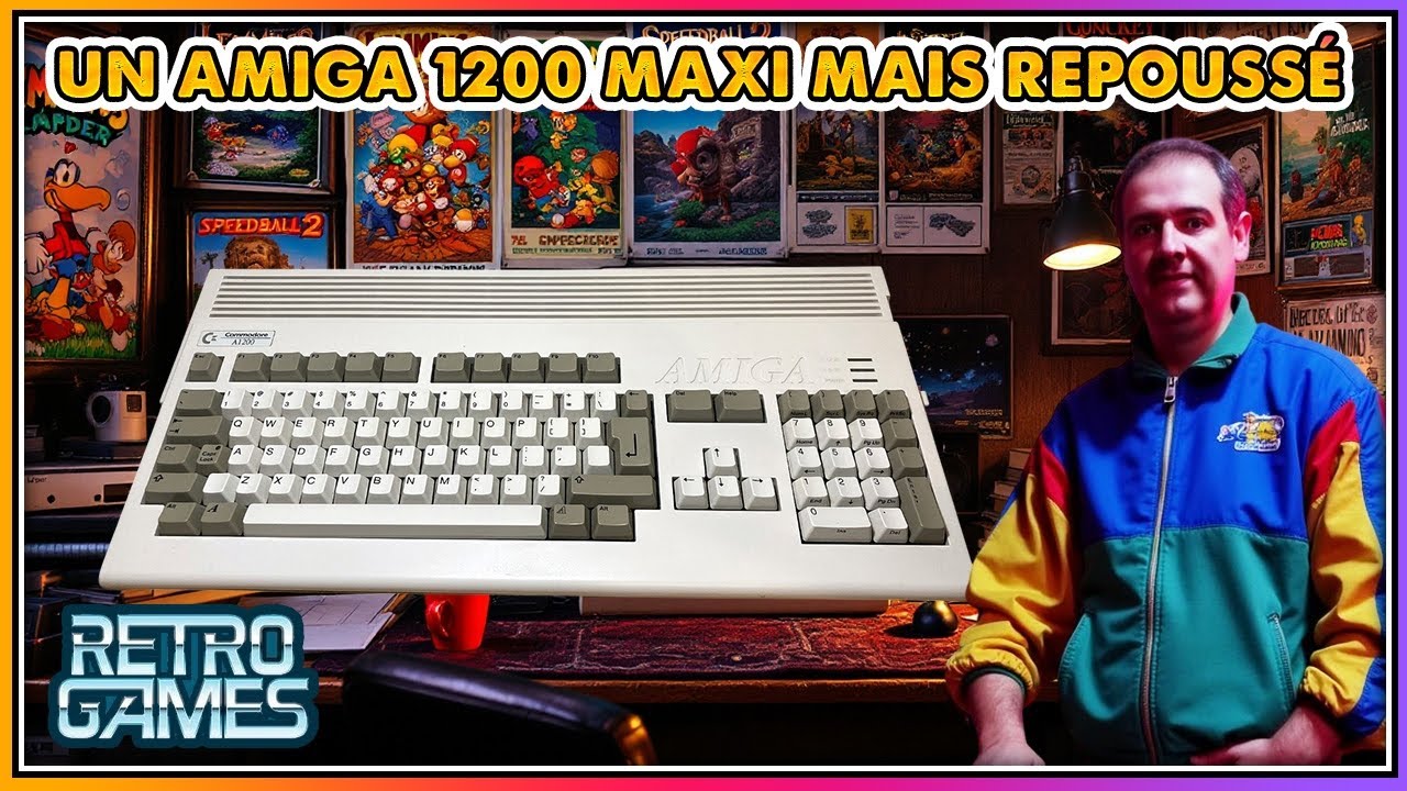 Retrogame annonce l' Amiga 1200 maxi mais pas pour de suite !