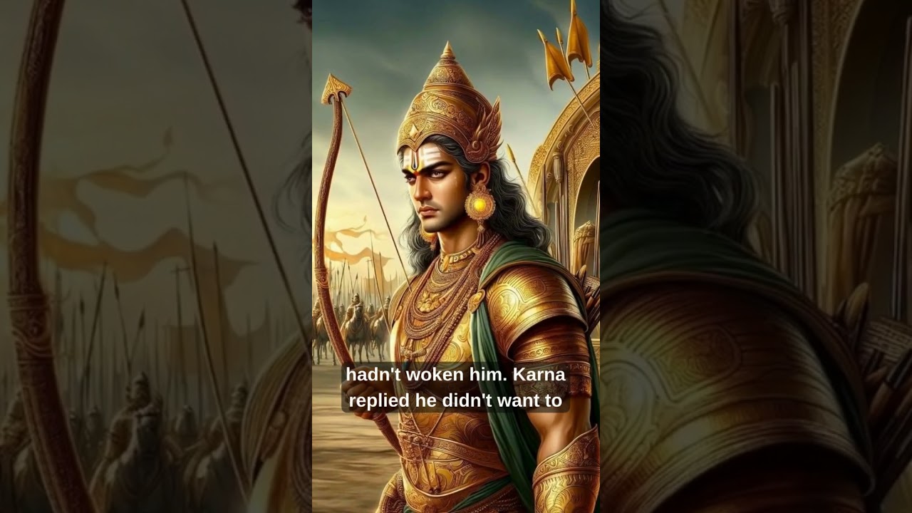 The Tragic Tale of Karna: Abandoned Prince and Cursed Warrior 