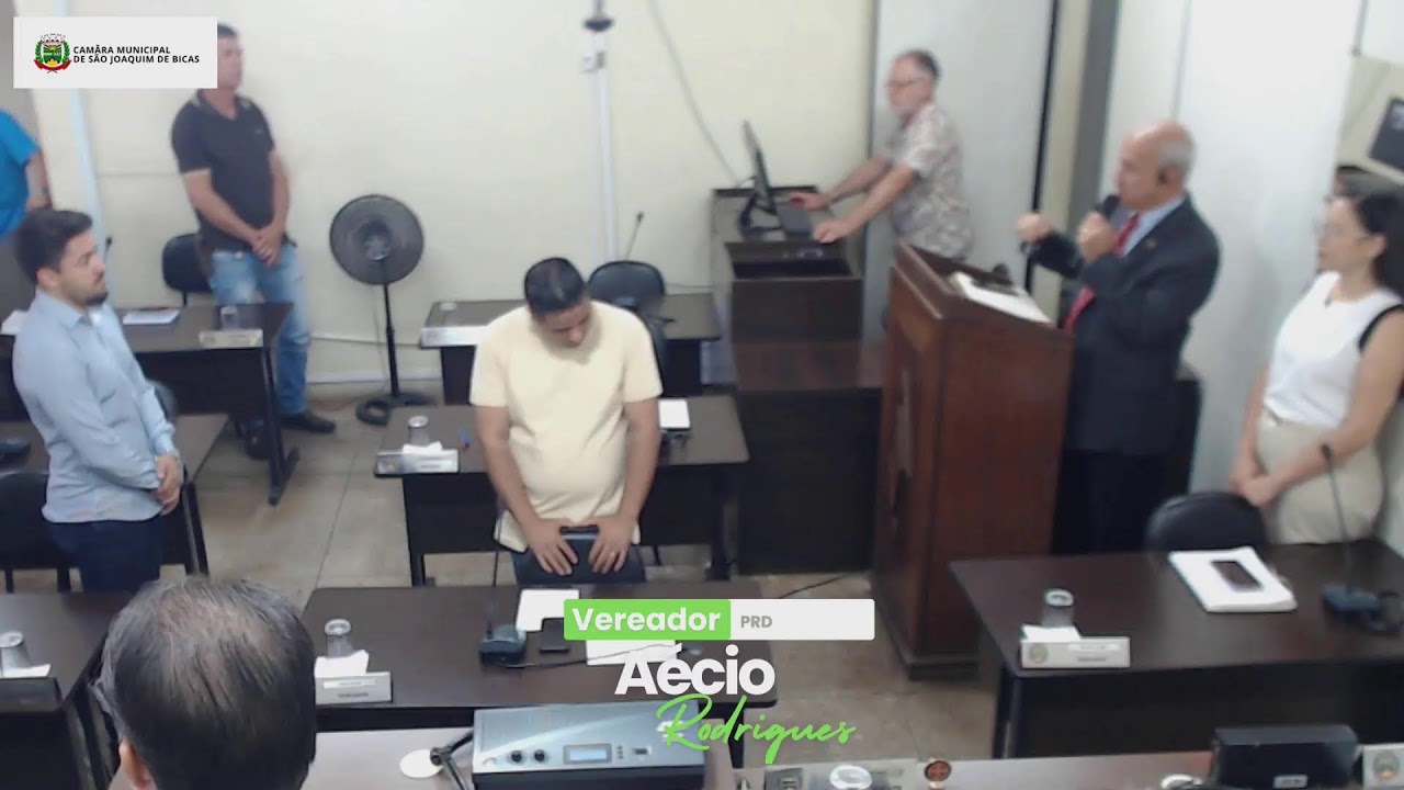 Acompanhe ao vivo a 5ª Reunião Ordinária 10/03/2026 da Câmara Municipal De São Joaquim de Bicas..
