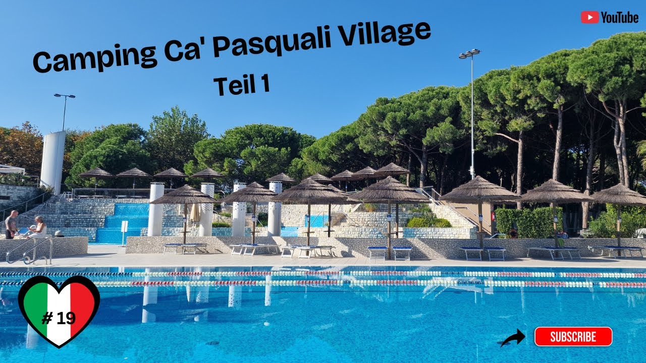 #19 Italien | Camping Ca' Pasquali Village | Oktober 2025 | Sch.. Anfahrt I Erste Eindrücke | Teil 1
