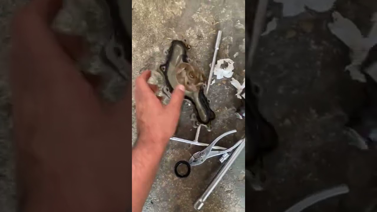 فورد تورس تغيير طرمبة الماء فورد تورس