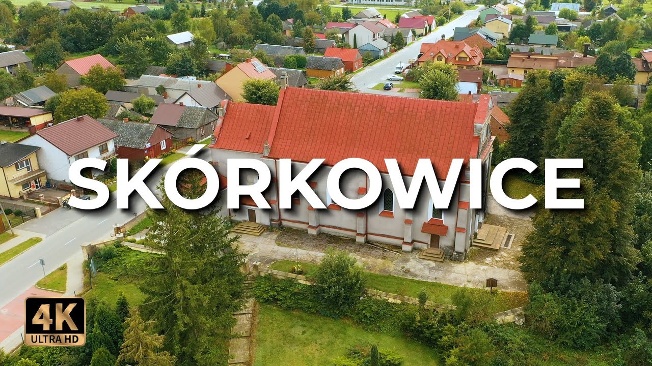 Skórkowice z lotu ptaka | LECE W MIASTO™ [4k]