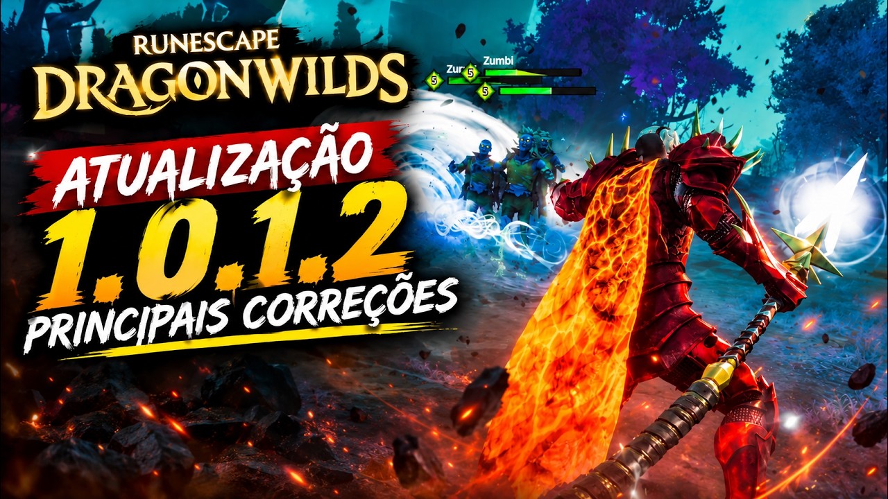 NOVA ATUALIZA&Ccedil;&Atilde;O  1.0.1.2 HOTFIX E BOAS NOT&iacute;CIAS RUNESCAPE DRAGONWILDS #runescapedragonwilds  #ad