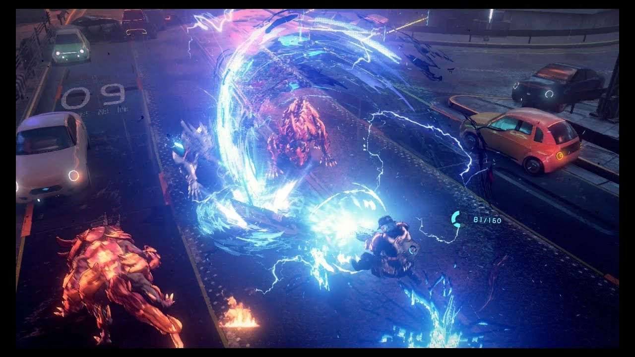 Astral Chain OST - Central City (Ambient Vs Combat Mix)