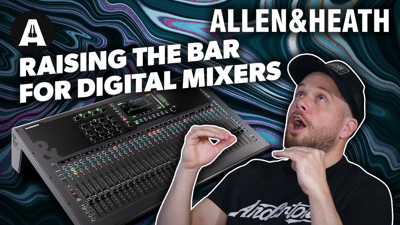 НОВЫЕ цифровые микшеры серии Allen & Heath Qu!