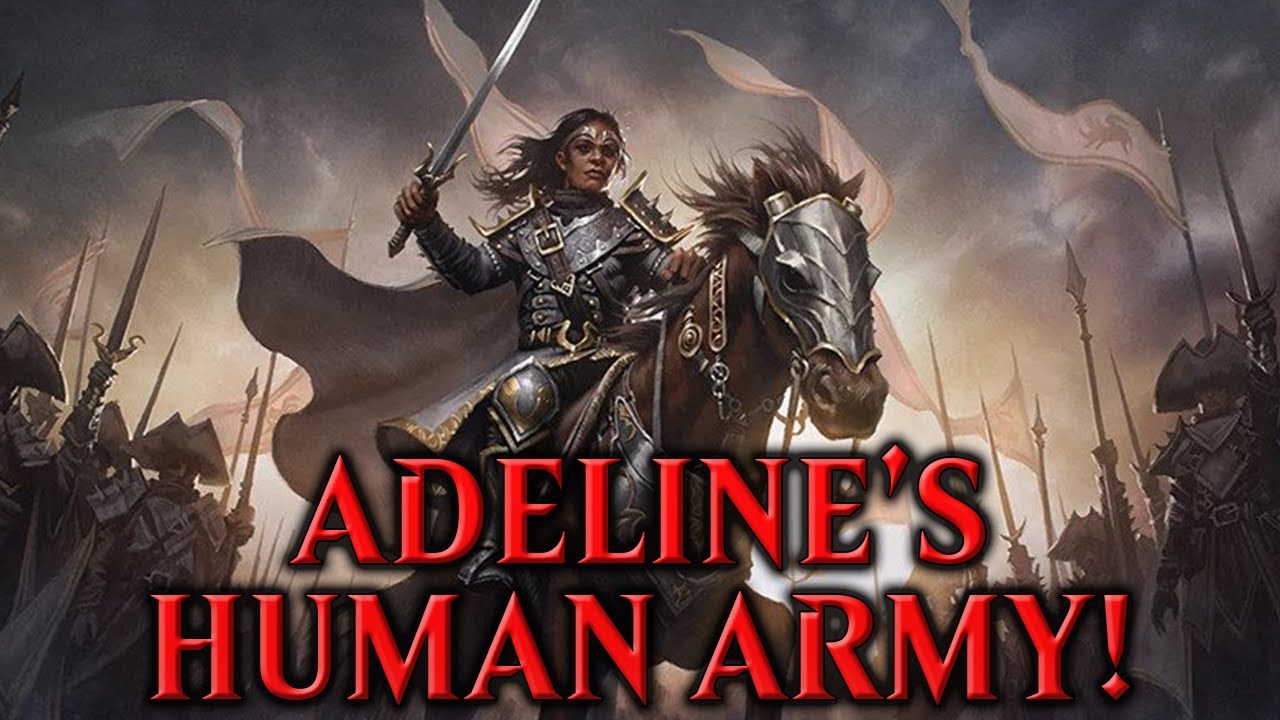 The Adeline human deck with added angels! | Commander EDH Gameplay | MTG Innistrad Midnight Hunt