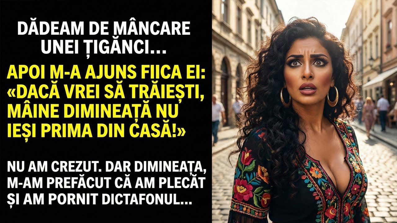 Fiica țigăncii a șoptit: „Nu ieși prima din casă” — dimineața totul a devenit clar…