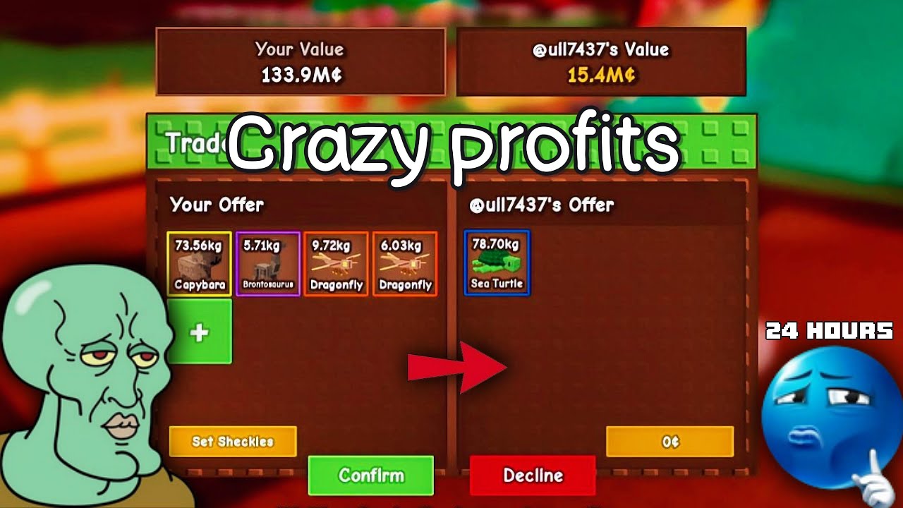 What 24 Hours Of TRADING Looks Like ☠️| in Grow a Garden