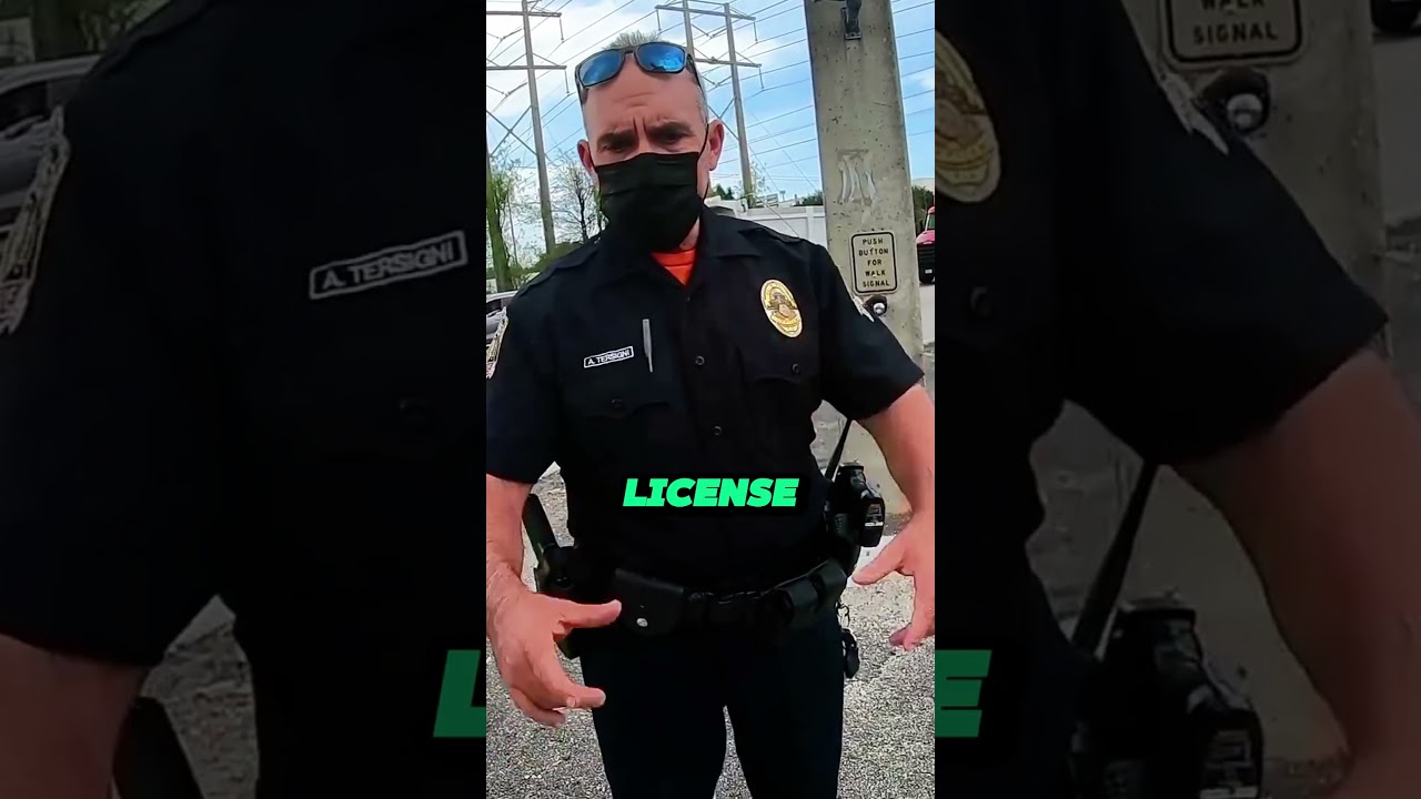 P1: Cops Panic Over His Gun – He Knows the Law! 