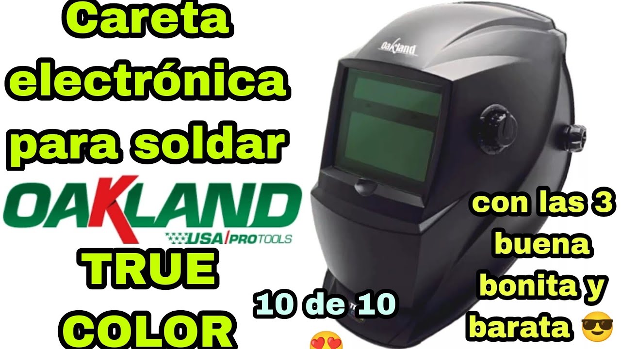 CARETA OAKLAND TRUE COLOR #tools #viral #parati #fy #nuevo #trabajo #make #new #oakland #welding