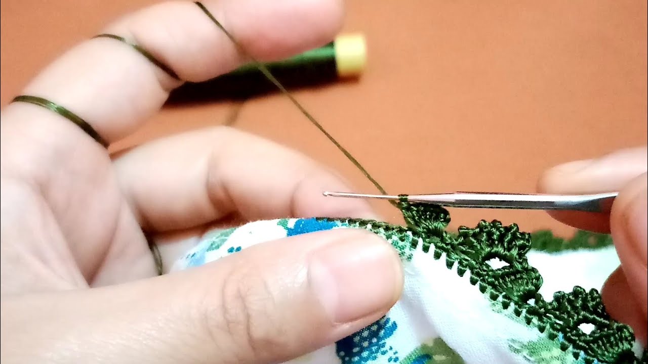 خدموا معايا ضرس بالكروشي خفيف وسهل/فكمام  قندورة الدار💯🇲🇦