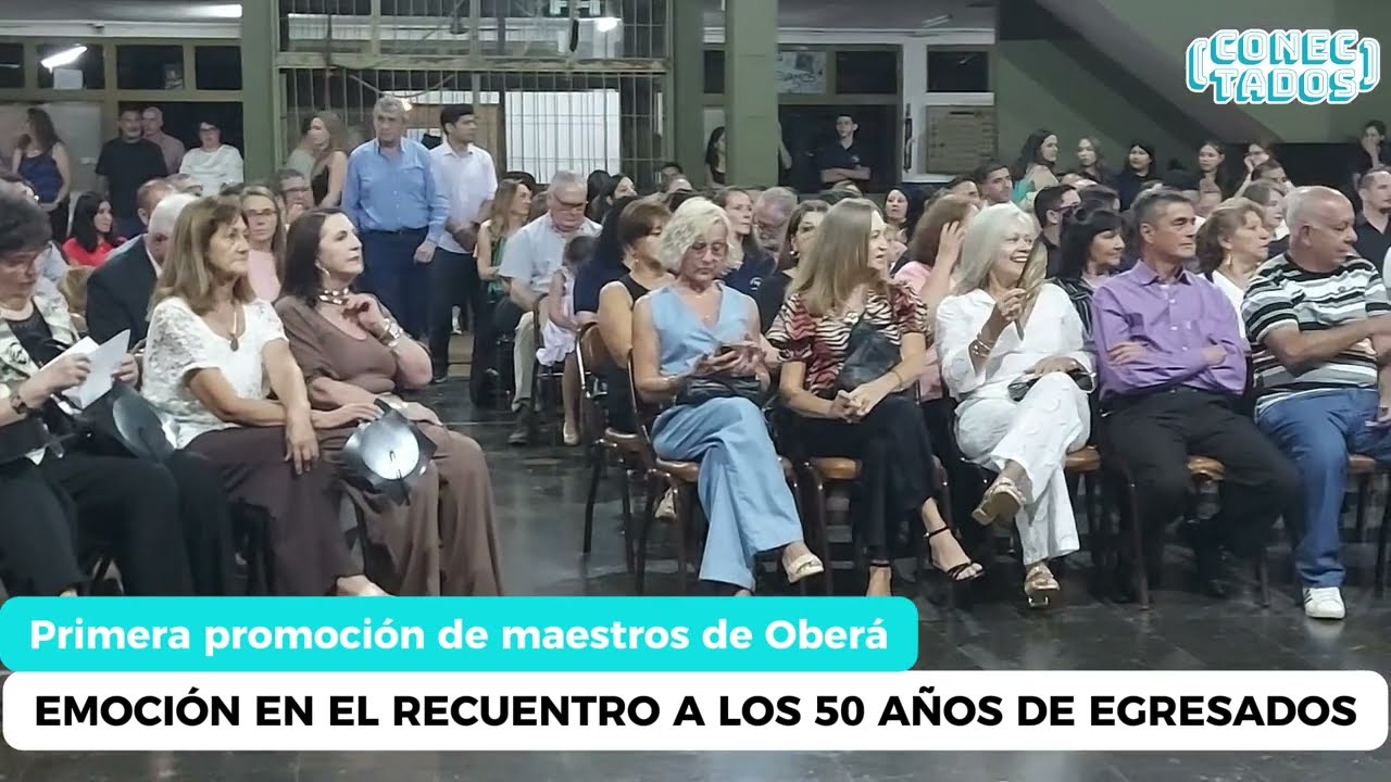 50 años de la 1ra promoción de maestros egresados de la Escuela Normal 4