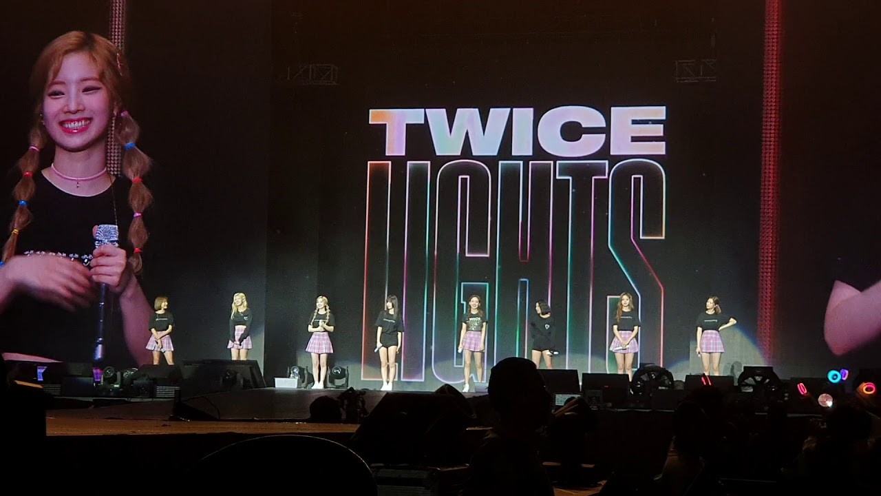 Ment 4 Goodbye + speaking spanish - Twice [Ciudad de México] [TWICELIGHTS 190719]