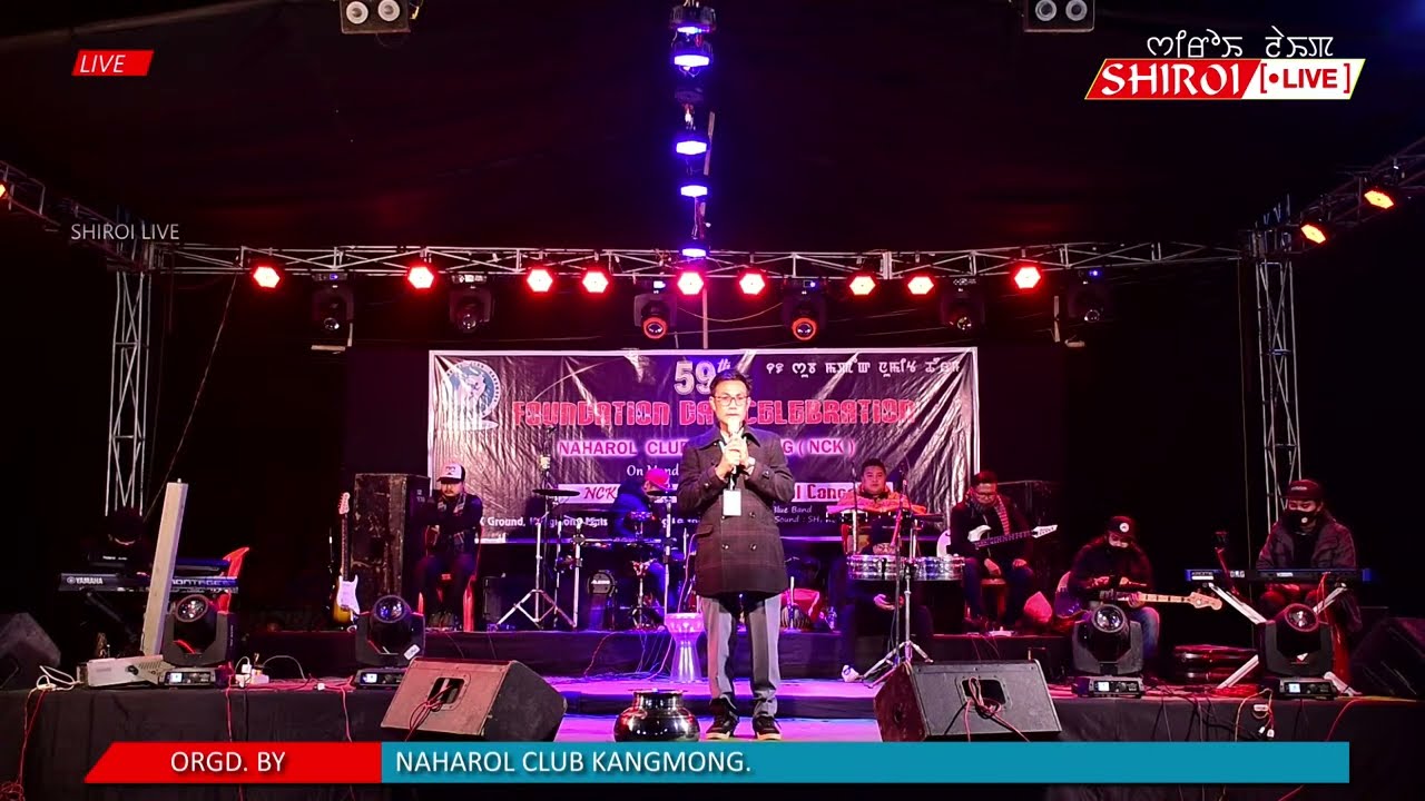 A MUSICAL  NITE || 59th FOUNDATION DAY CELEBRATION NAHAROL CLUB KANGMONG.