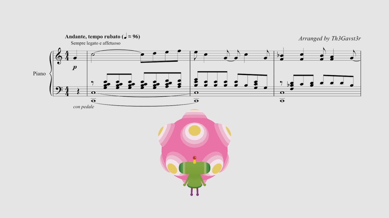 Overture - Katamari Damacy (Piano sheet music/MIDI)