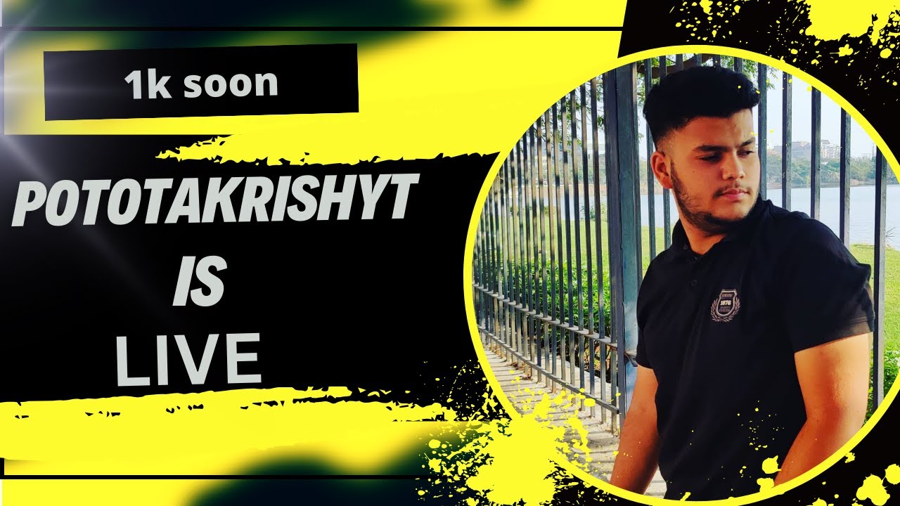 BGMI  | LIVE WITH POTATOKRISYT
