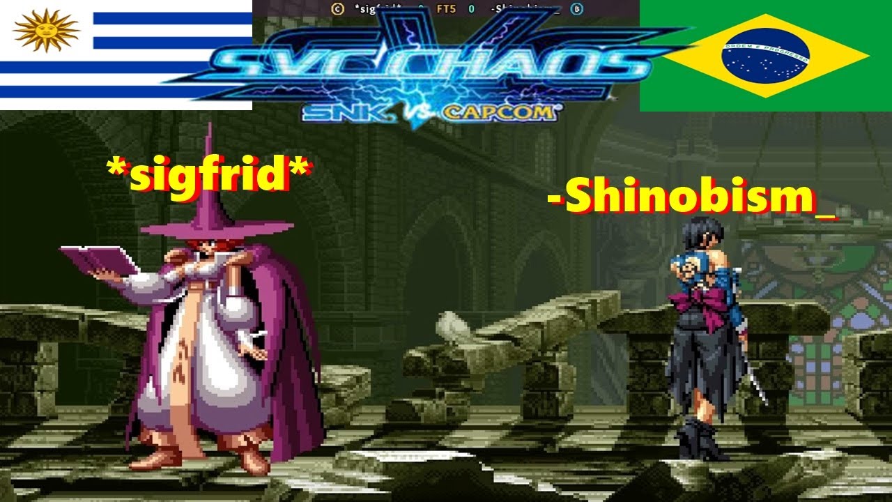 SNK vs. Capcom - SVC Chaos Super Plus- *sigfrid* vs -Shinobism_ FT5