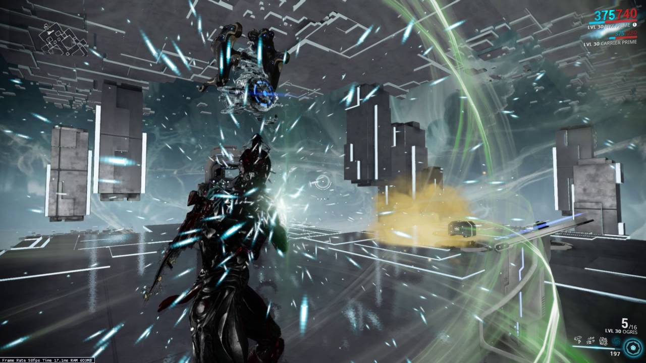 Warframe - Assimilate, Nyx Augment demonstration