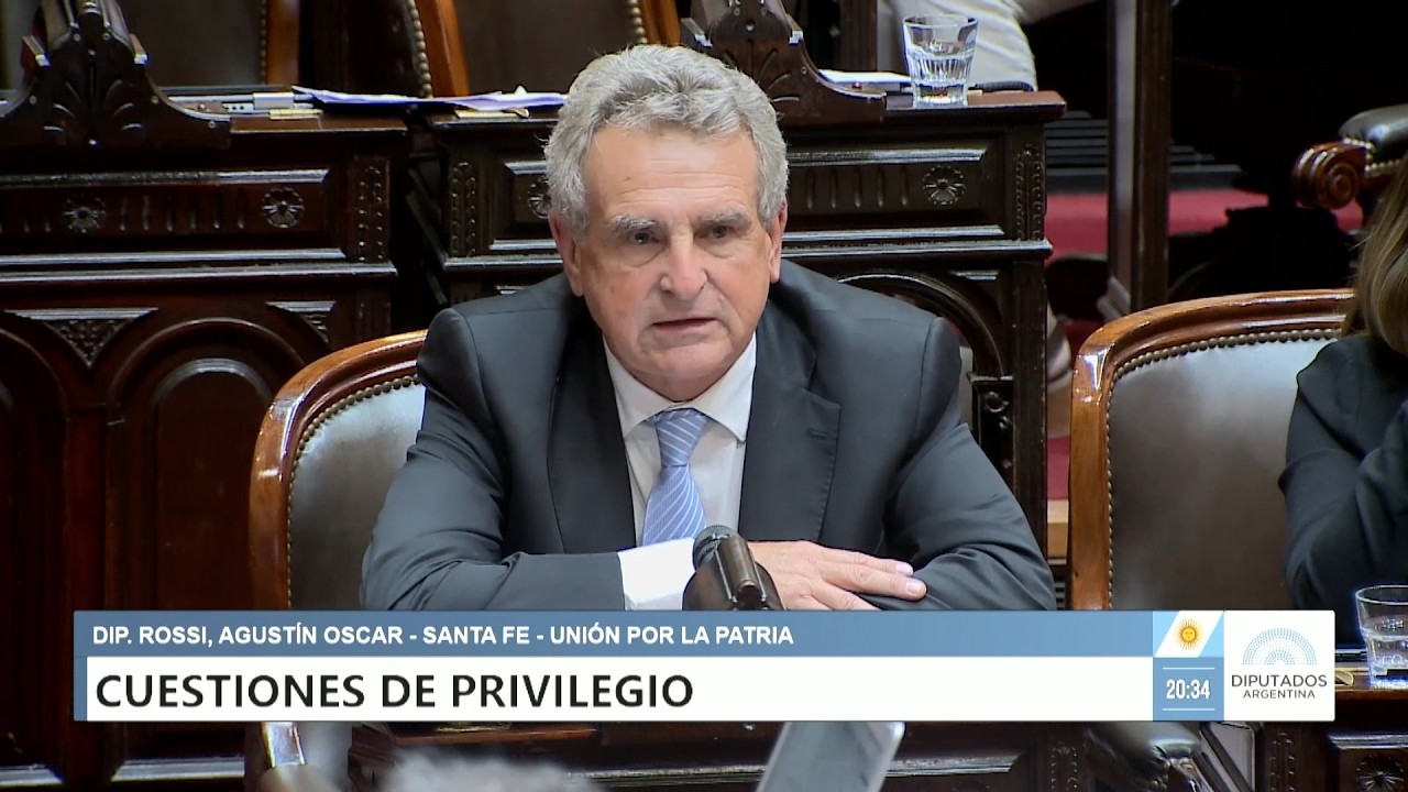 Diputado Rossi, Agustín Oscar - UxP - Sesión 12-02-2026 - CP