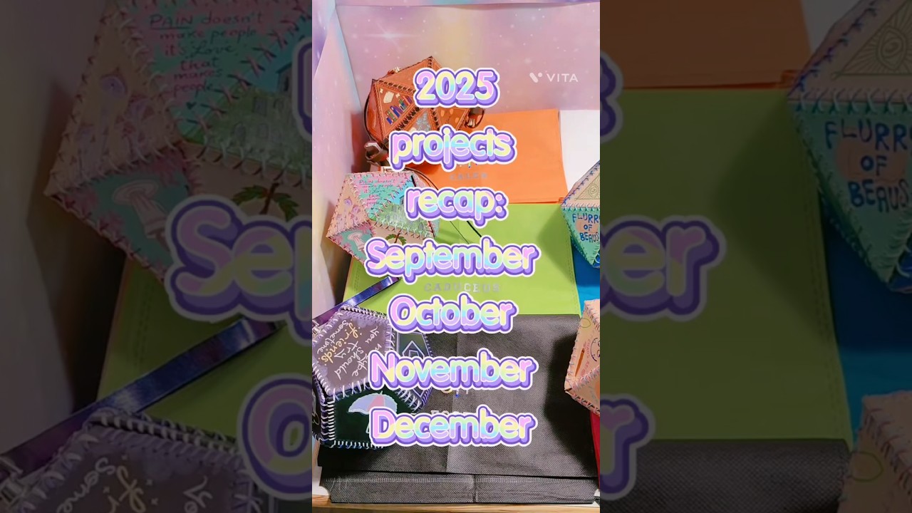 ✨2025 projects recap✨ pt3!