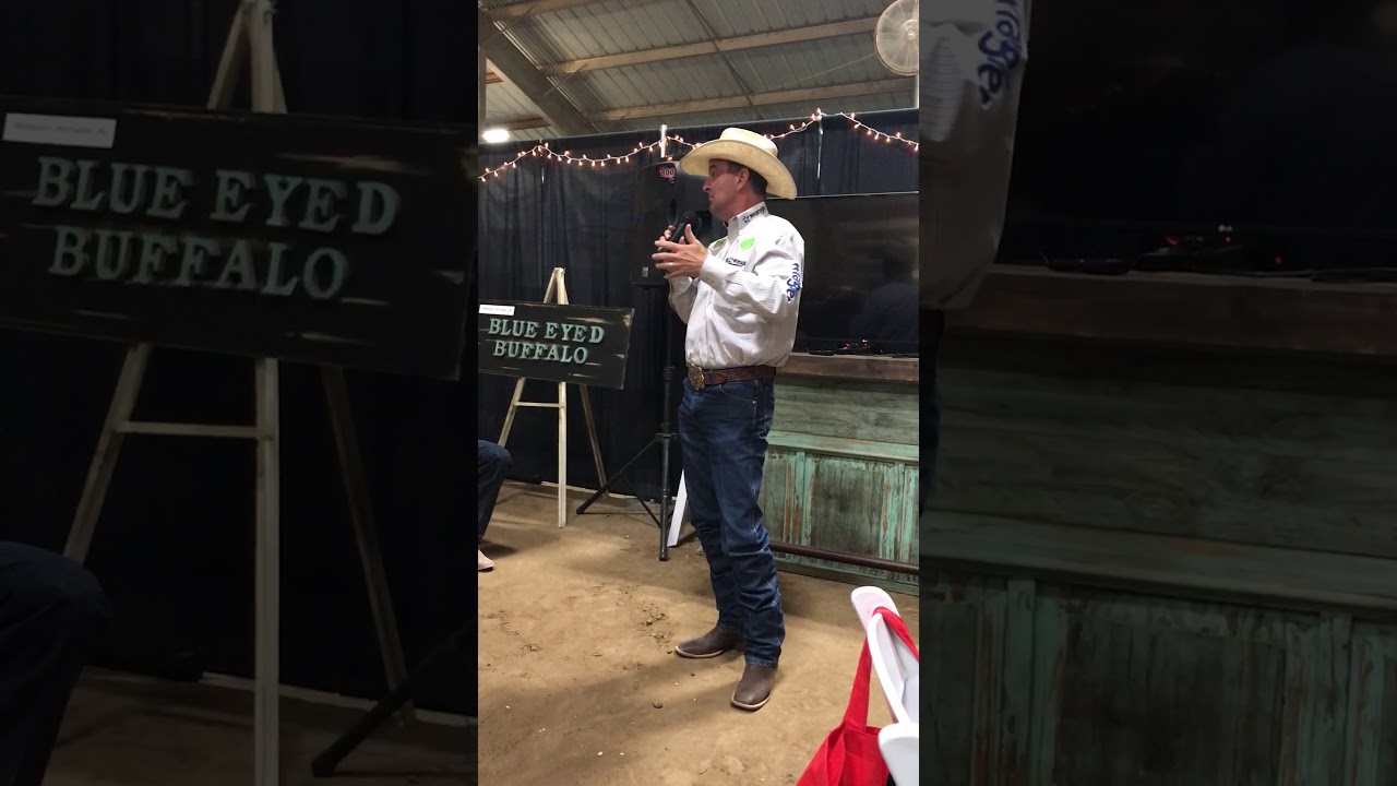 PRCA Rodeo Announcer Justin McKee at the Cowboy Capital of the World PRCA Rodeo