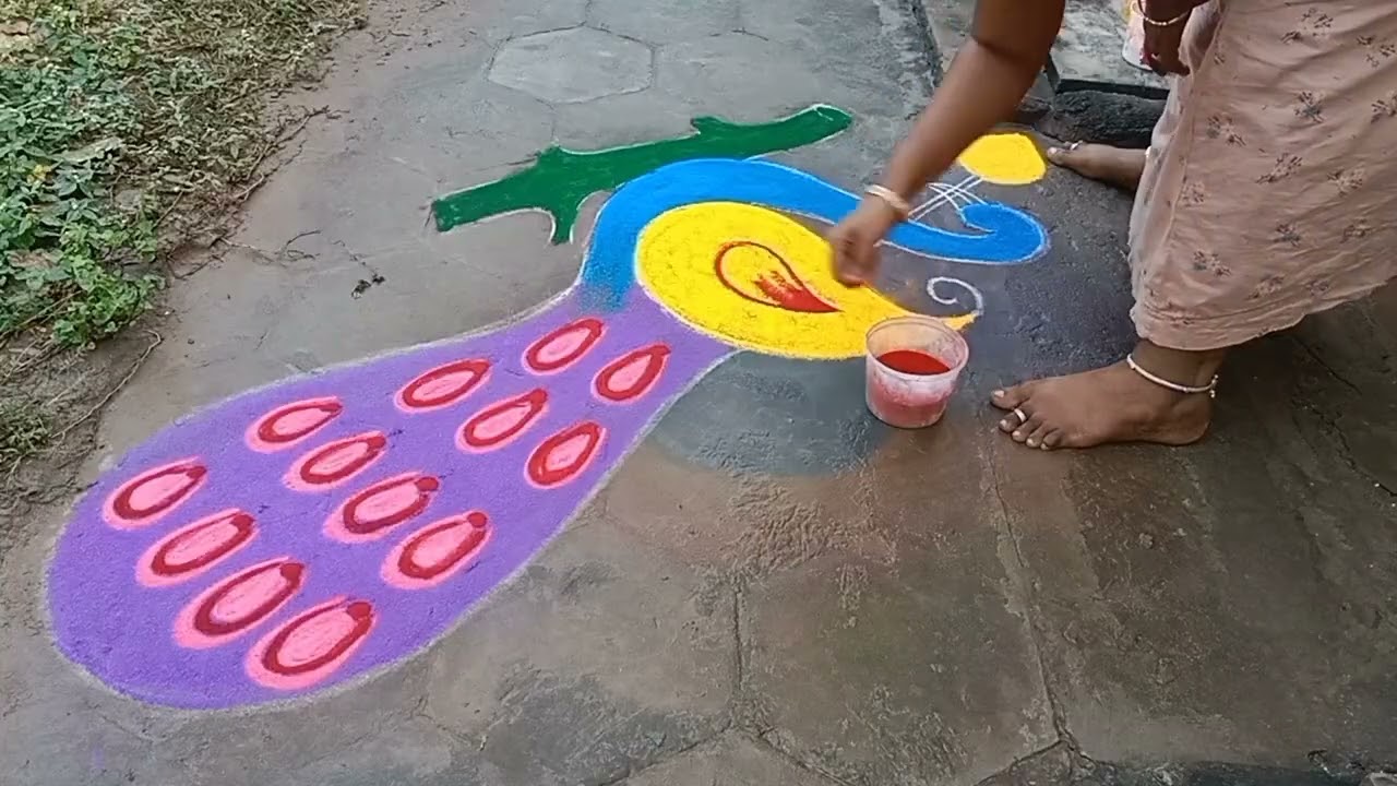 Vel udan mayil kolam