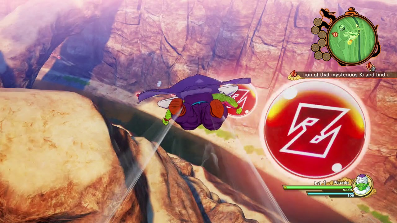 Dragon Ball Z Kakarot Enter Airways Collect Orbs