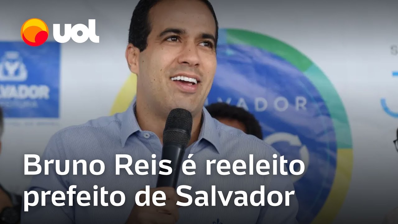 Elei&ccedil;&otilde;es 2024: Bruno Reis &eacute; reeleito prefeito de Salvador (BA); veja resultado da apura&ccedil;&atilde;o