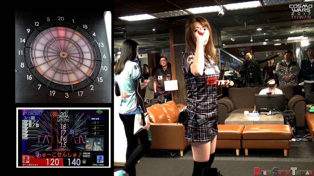 COSMO WARS 2017 TAIWAN Single B Level Group round robin 梁雨恩HK  VS 日野優子JP