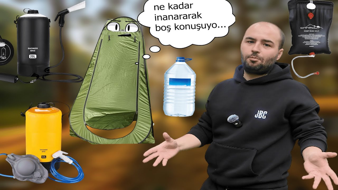 KAMPTA DUŞ ALMAK - EN UCUZDAN EN PAHALIYA - CAMP SHOWER