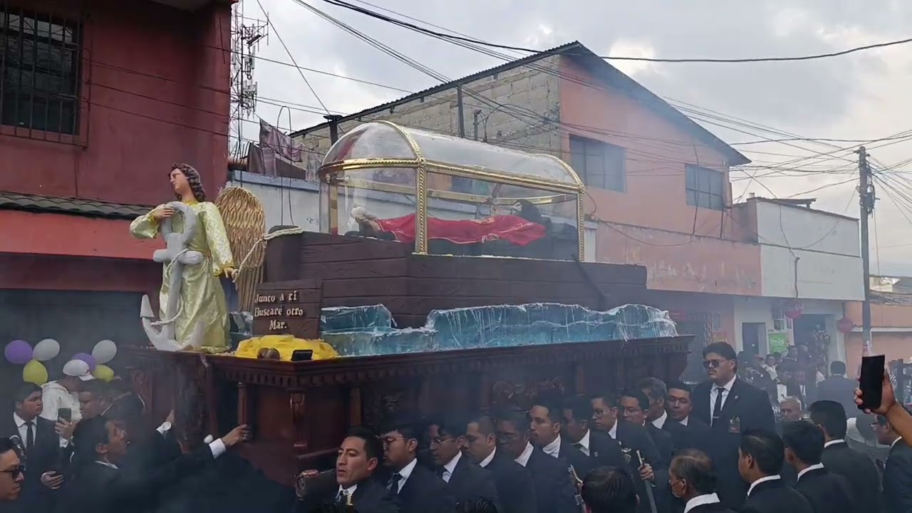 Al Nazareno de San Juan de Dios (Héctor Gómez) // Señor Sepultado de la Merced, Xela 8/03/2026.