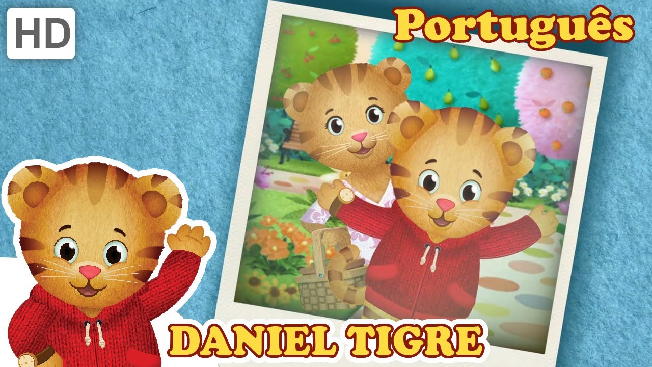 Daniel Tigre em Português 🐯🌱 Um Passeio ao Jardim Encantado (Episódios Completos)