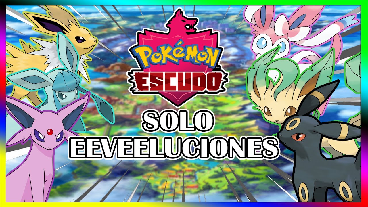 🦊 [RETO POK&Eacute;MON] &iquest;ME PUEDO PASAR POK&Eacute;MON ESCUDO SOLO CON LAS EEVEELUCIONES?