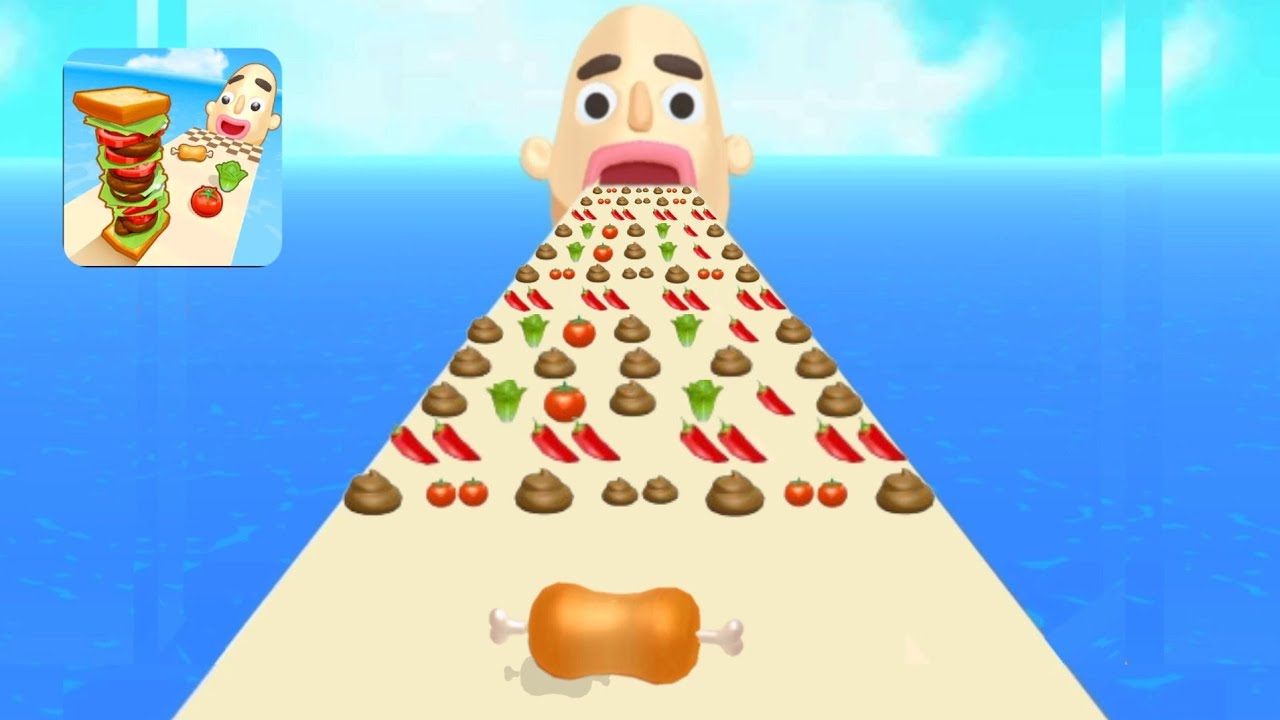 Sandwich Runner-Stacky Ice Cream Runner 🆚 Save Her | STACKY Must Escape the Ice Cream Chaos Now