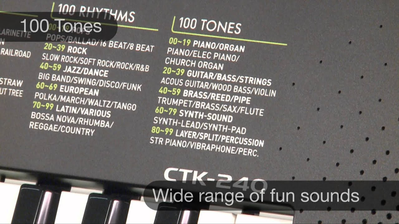 Casio CTK-240 Full Size Keyboard