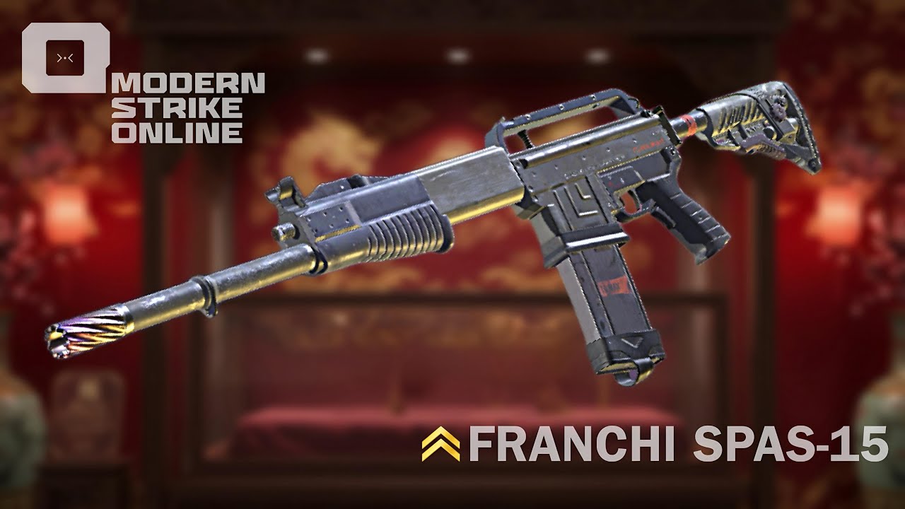 УЛУЧШЕННОЕ оружие! Дробовик Franchi Spas-15 уменьшает разброс! | Modern Strike Online |