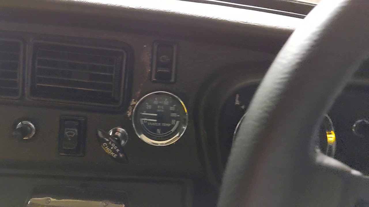 1974 MGB GT - Yet another cold start