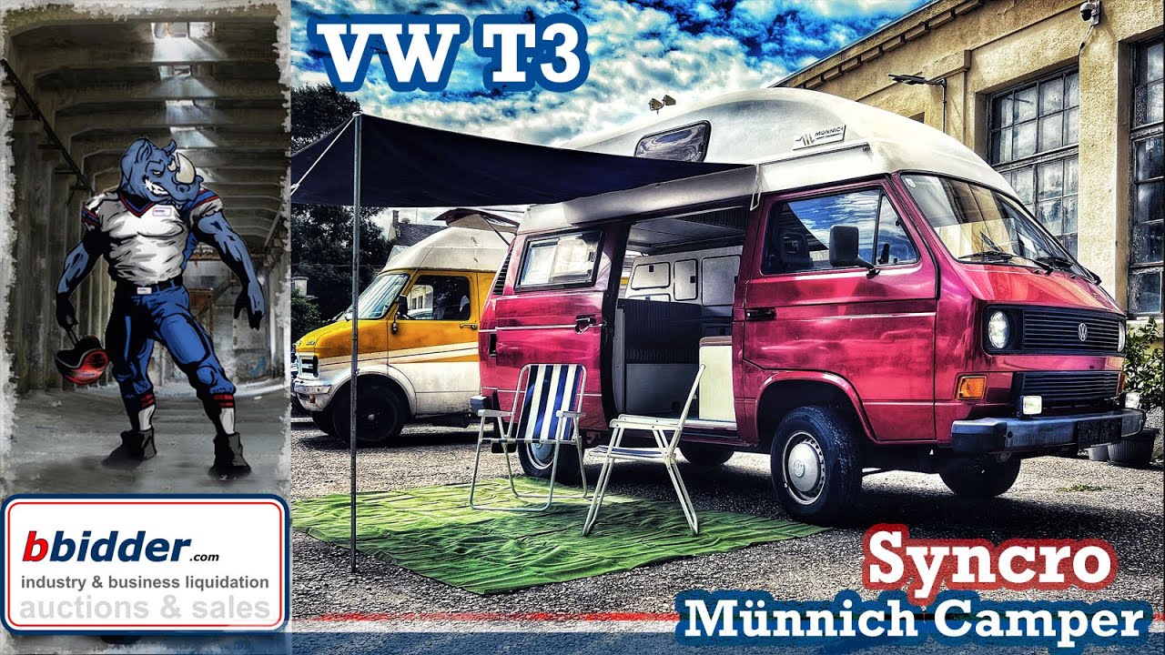 VW T3 Syncro Münnich Camper - 1987 - Versteigerung - for all auction hunters