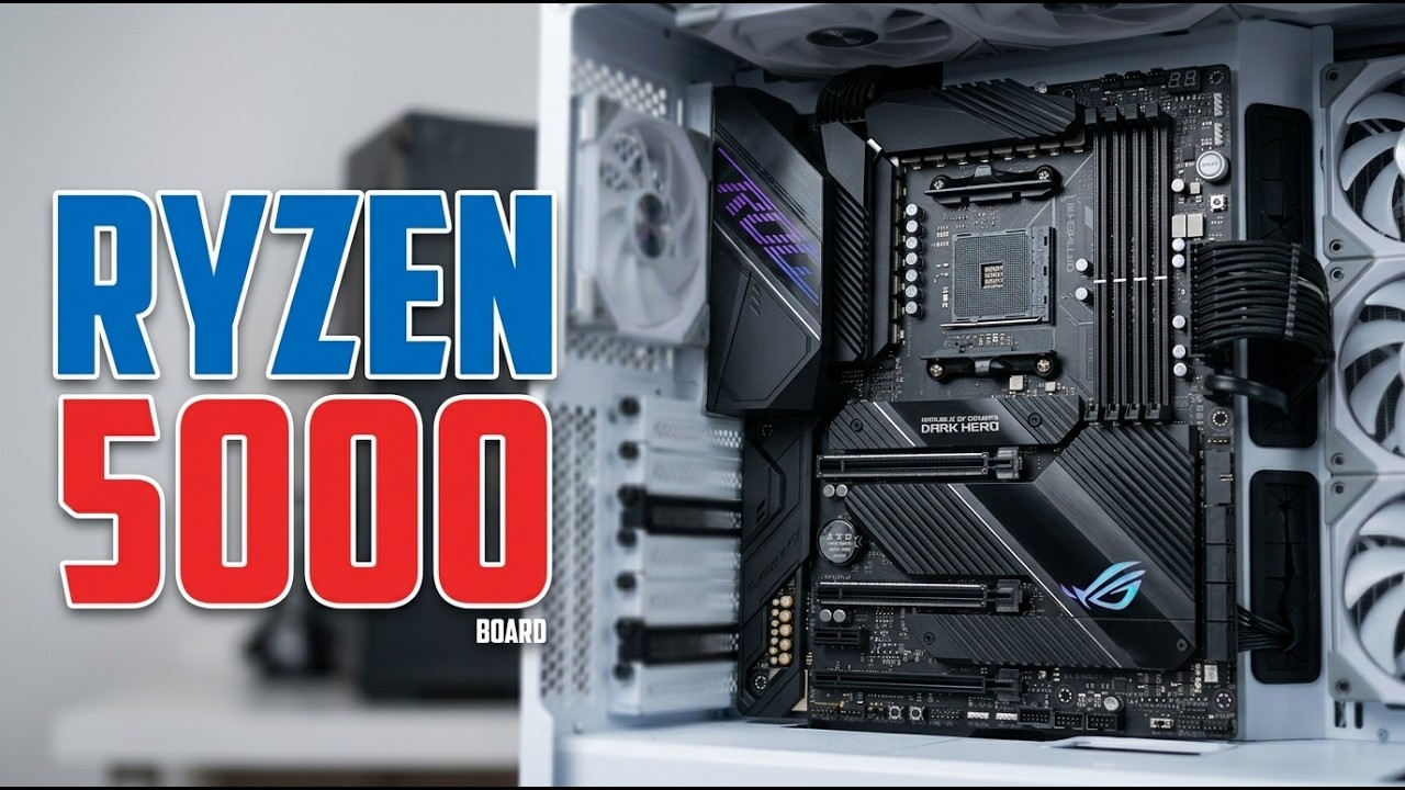 ТОП-5 лучших материнских плат для серии Ryzen 5000 2026 года