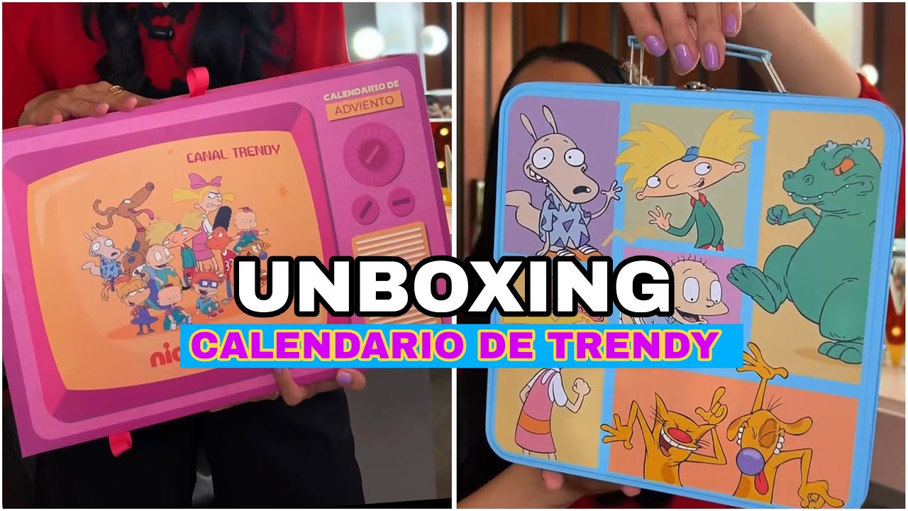 Calendario de Adviento Trendy - Maquillaje Colombiano