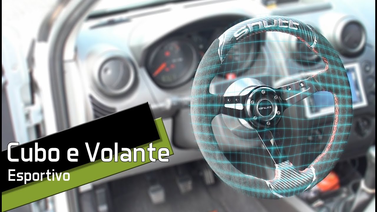 Instalação de Cubo e Volante Esportivo - Faça Você Mesmo - DIY