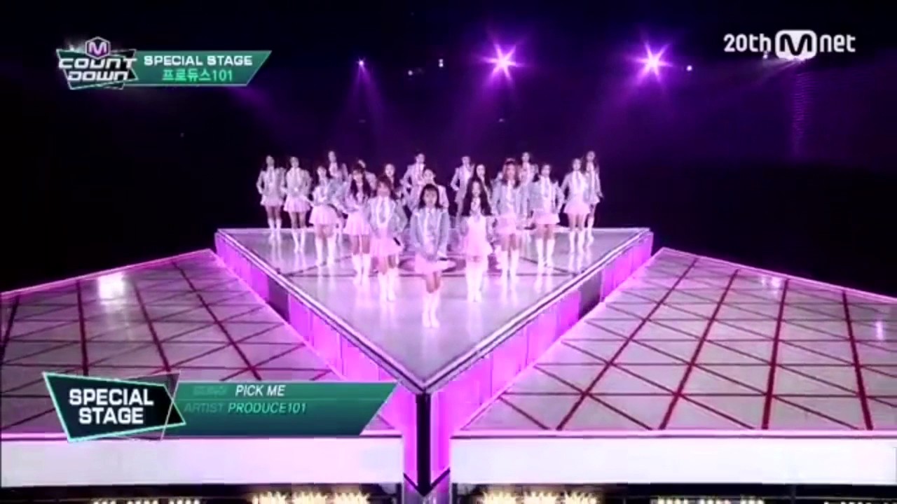 produce 101 pick me up EVERYTIME THEY say pick me up it gets faster