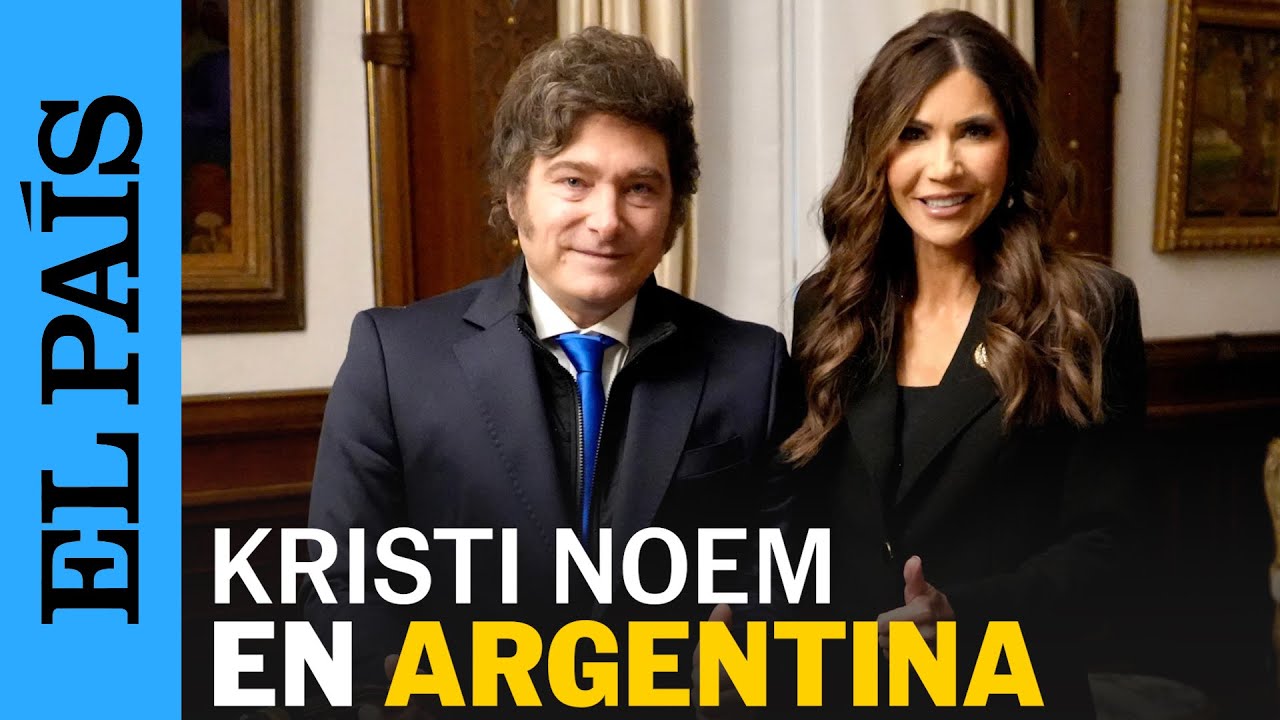 MILEI y KRISTI NOEM inician el proceso de EXENCIÓN de VISA para argentinos | EL PAÍS