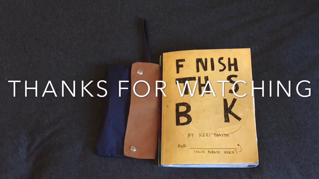 Finish this Book by Keri Smith Completed (1 of 2)