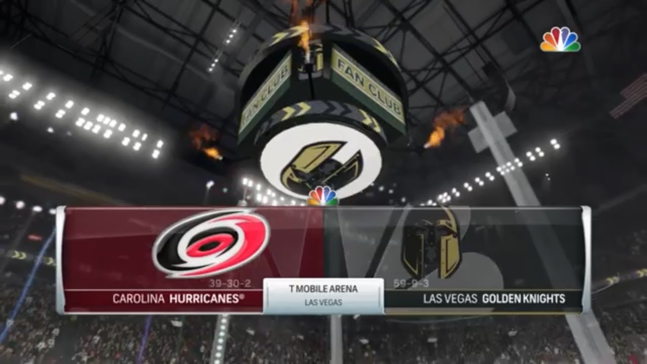 NHL17 Live | Franchise Mode | VGK vs CAR