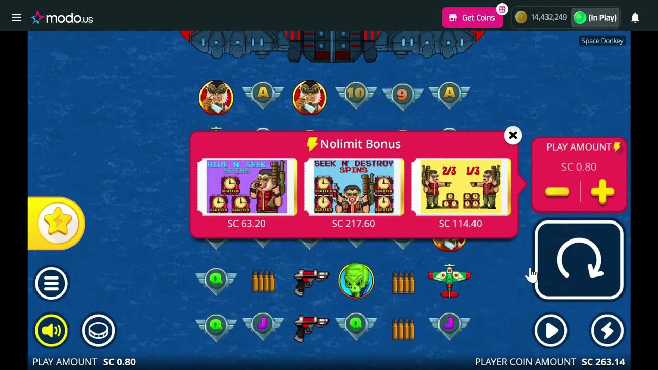 Mom's Winning again Bank Busters The Big Score, Space Donkey and 3 Hot Chillis on Modo.us