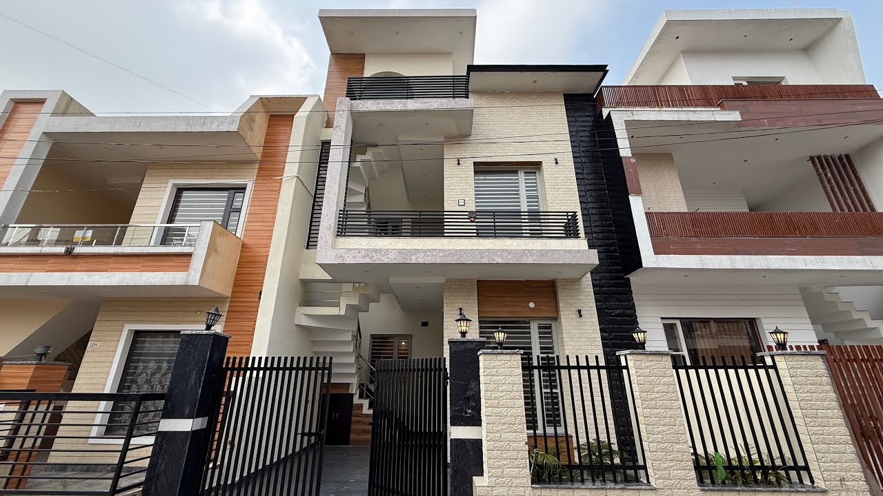 100 Gaj 4 BHK house for sale in Sunny enclave kharar , Global city , Sector 124 Mohali