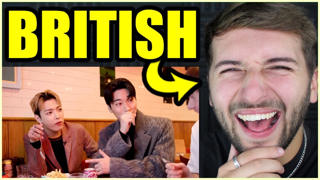 ATEEZ try British food for the first time Reaction