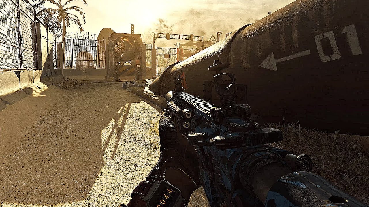 Call of Duty Modern Warfare - Rust Map Gameplay Multiplayer (4K Ray Tracing)